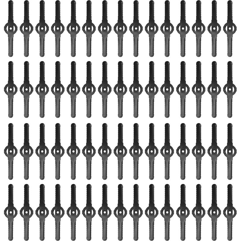 Ersatzklinge Für Freischneider – 14 Cm – Aus Abs – Schwarz – 60er-packung