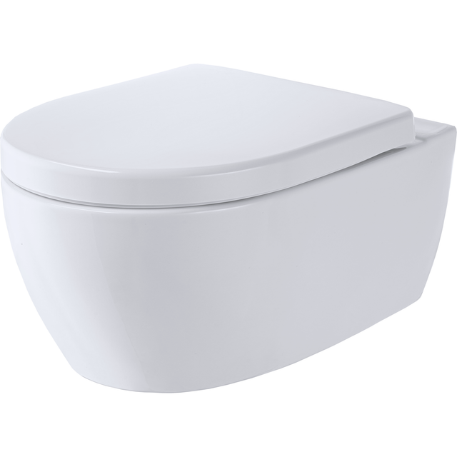 Geberit Tiefspül Wand-WC-Set iCon Spülrandlos Inkl. WC-Sitz Weiß