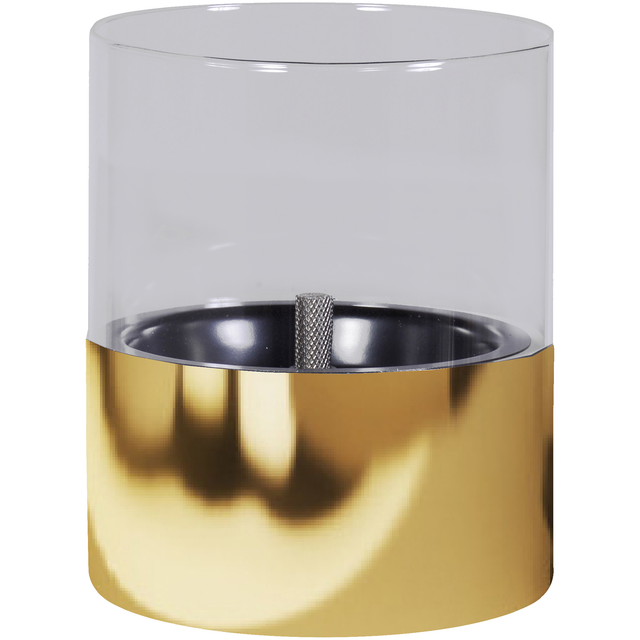 Tenderflame Tischfeuer Lilly Gold Glas 250 ml