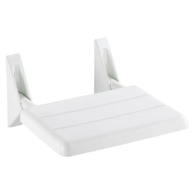 Wenko Duschklappsitz Secura Weiß