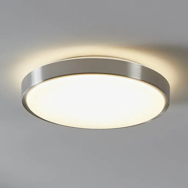 Eglo LED-Deckenleuchte Competa 1 Weiß-Nickel Ø 43 cm