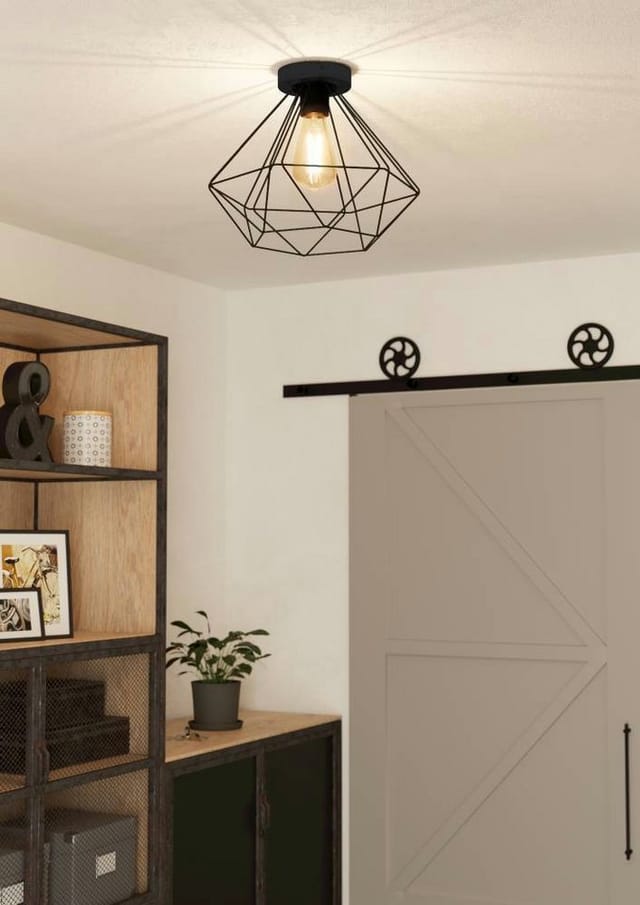 Eglo Deckenleuchte Tarbes Schwarz