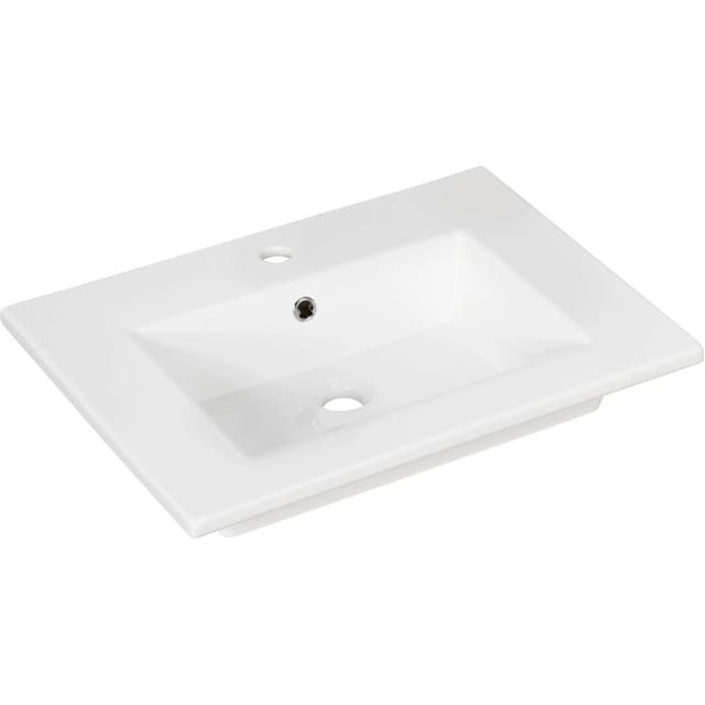 Fackelmann Handwaschbecken B.Perfect 62 cm Weiß