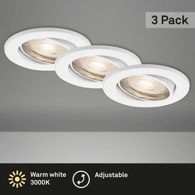 Briloner LED-Einbaustrahler Weiß