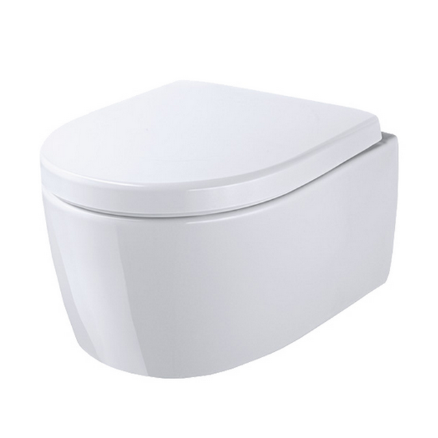 Geberit Tiefspül Wand-WC iCon Spülrandlos verkürzt inkl. WC-Sitz Weiß