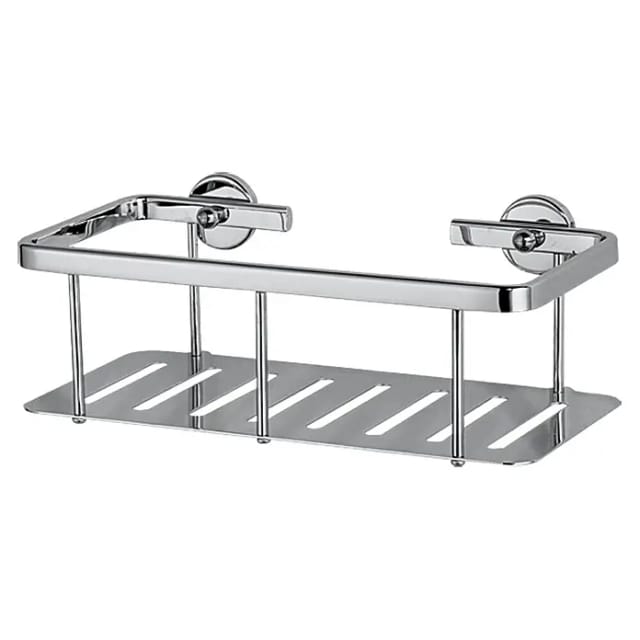 Tesa Duschablage Aluxx tiefer Boden Aluminium Verchromt