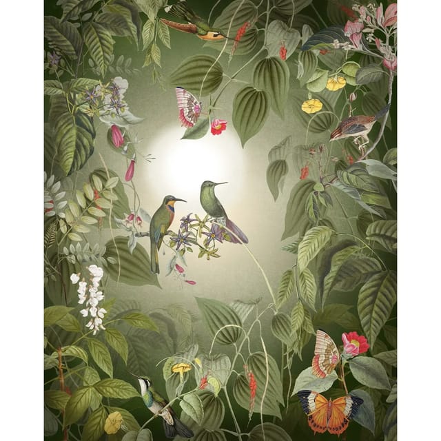 Komar Vliestapete Wildlife Birds 200 x 250 cm