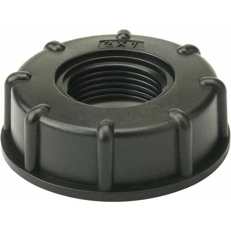 S60x6-stopfen – 60-mm-einlassgewinde – 1-zoll-stopfenloch – Für Ibc-tanks – 1 Stück