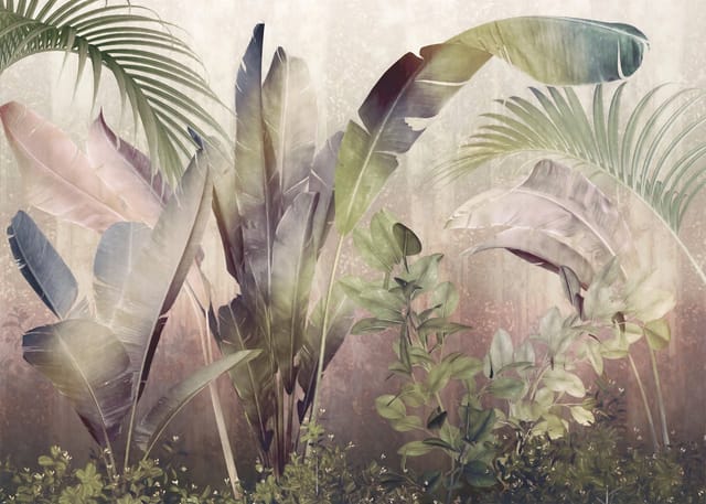 Komar Vliestapete Rainforest Mist 350 x 250 cm