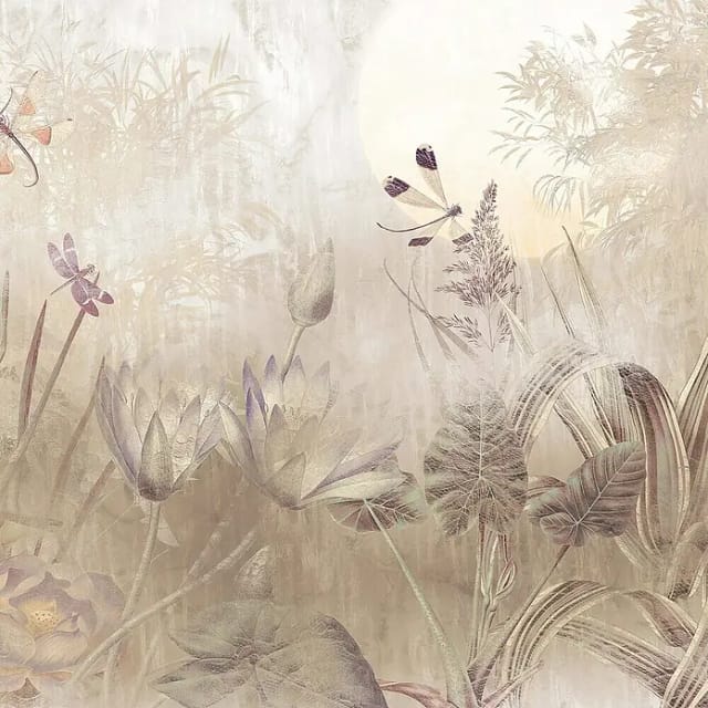 Komar Vliestapete Dragonfly Pond 350 x 250 cm
