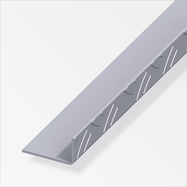 Winkelprofil ungleichschenklig Aluminium 23,5 mm x 43,5 mm x 1.000 mm