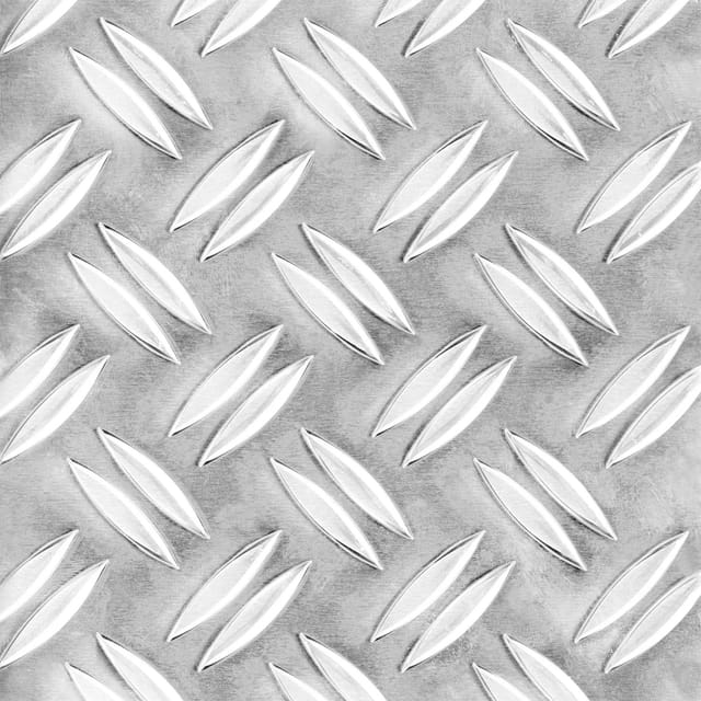 Strukturblech Natur 200 mm x 1000 mm x 1,5 mm