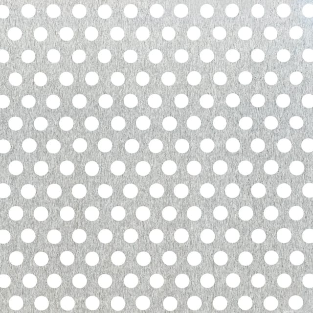 Lochblech Natur Lochung rund 250 mm x 500 mm x 0,8 mm