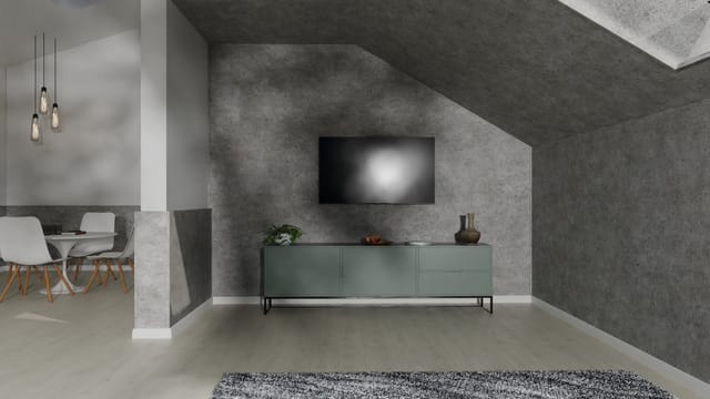 Egger Abdeckleiste Wandverkleidung Decowall AL003 Rovigo 2,4 m Beton