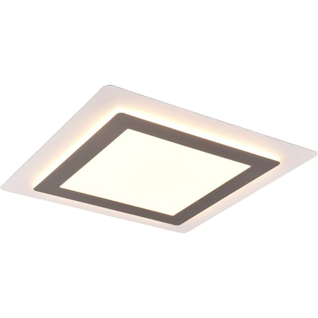 Trio LED Deckenleuchte Morgan Nickel matt 4,2 x 45 x 45 cm