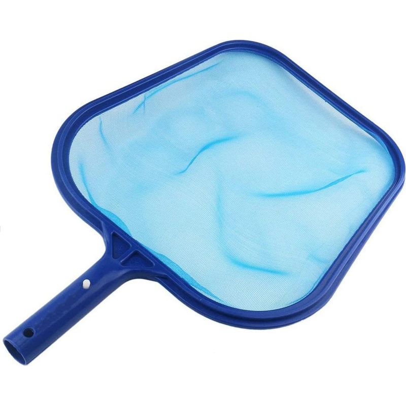 Laubnetz Für Schwimmbecken - Dicker Kunststoffrahmen - Feinmaschengewebe - 44,5 X 30 X 3 Cm - Für Eingelassene Schwimmbecken Und Teiche