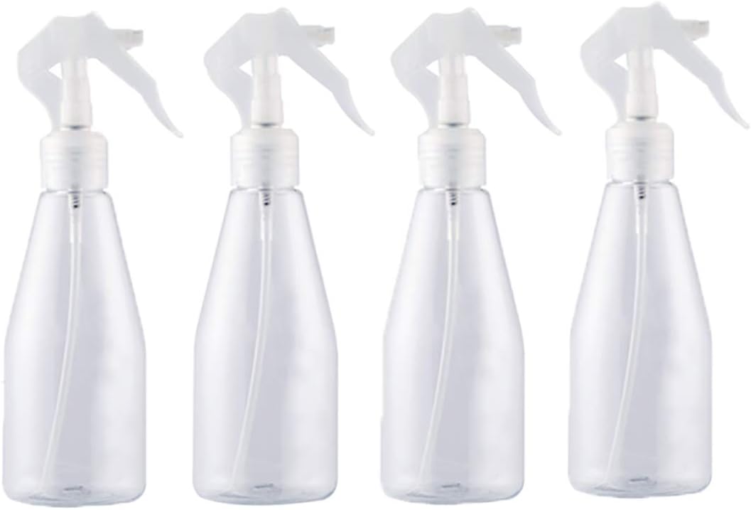 4 Stück 200ml Leere Sprühflasche,sprühflasche,leere Sprühflaschen Klarer Kunststoff,sprühflaschen Für Garten,pflanze,reinigung,gartenarbeit,kosmetik,kochen