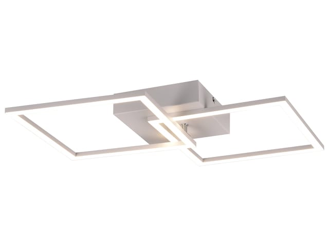 Reality LED Deckenleuchte Trail Weiß matt 7 x 44,6 x 39,6 cm
