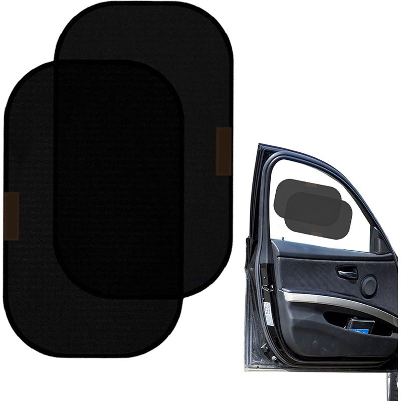 Sonnenschutz – Transparenter, Faltbarer Sonnenschutz Für Autofenster – Universell Passend Für Pkw, Transporter, Suvs Und Flugzeugcockpits – 2 Stück