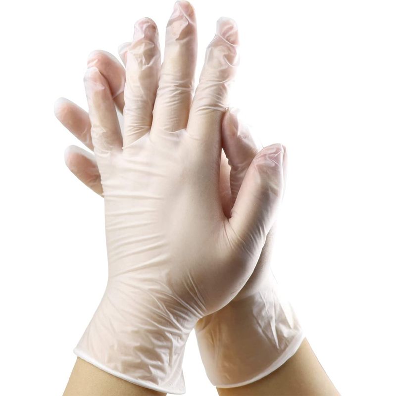 Einweghandschuhe Aus Tpe – Puderfrei – Transparent – Für Medizinische Zwecke, Haushalt, Küche, Labor Und Gastronomie – 100er-packung