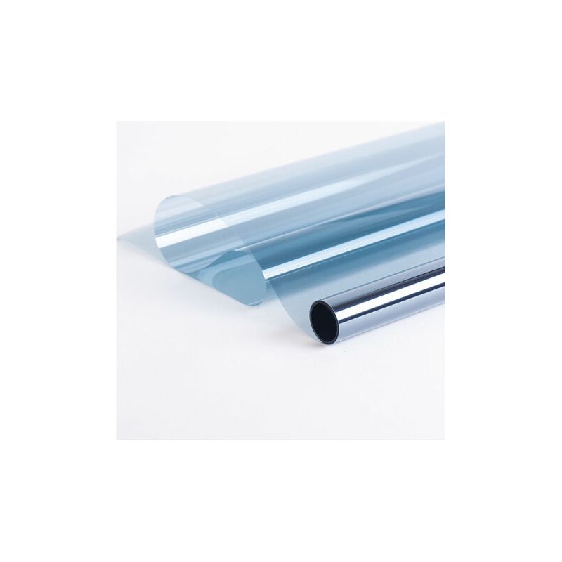 Fensterisolierfolie – Transparent Grau, Doppelseitig – 50 Cm Breit – Für Glatte Fenster – 2 Stück