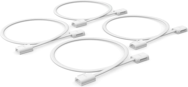 Philips Hue Verbinder Flux Flexibel für LED-Streifen 50 cm 4 Stück Weiß