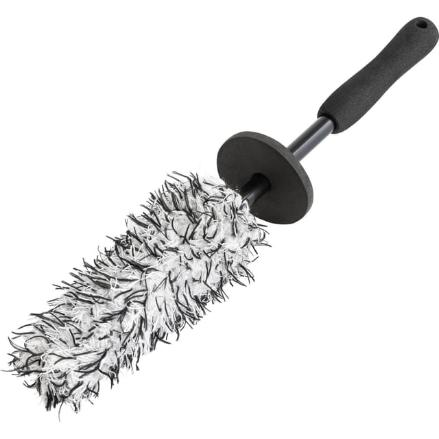 Felgenbürste Mikrofaser mit Spritzschutz 37 cm