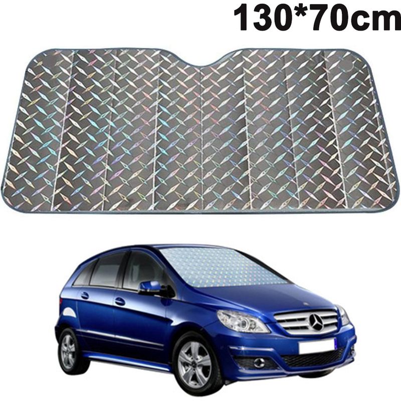 Sonnenschutzblende Für Die Windschutzscheibe – 5-lagiger, Reflektierender Sonnenschutz – Für Autos – 1 Stück