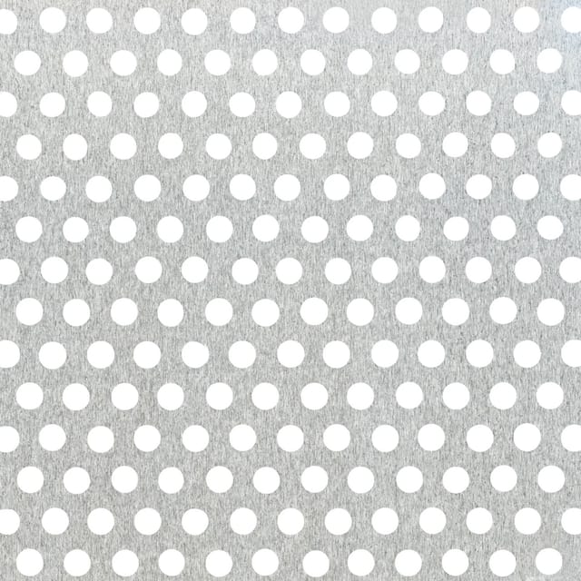 Lochblech Lochung Ø 2 mm Alu Natur 120 mm x 1000 mm x 0,8 mm
