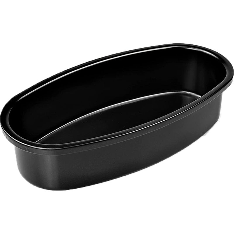 Ovale Kuchenform – Für Backofen Und Schnellkochtopf – Edelstahl 18/10 – 32 X 21 X 5,5 Cm – 1 Stück