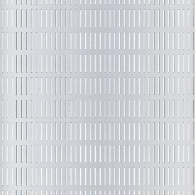 Lochblech Schlitz Alu Silber Eloxiert 250 mm x 500 mm x 0,8 mm