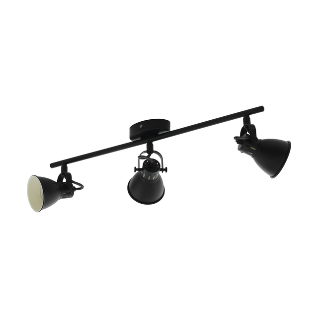 Eglo LED-Spot 3er Seras 2 Schwarz