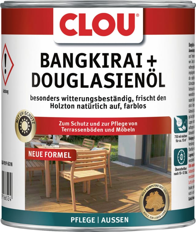 Clou Bangkirai & Douglasien ÖL 750 ml
