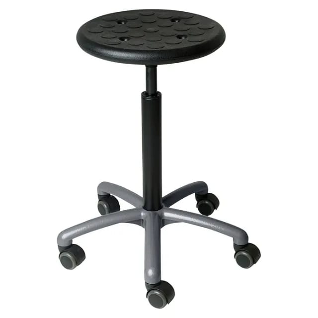 Küpper Werkstatt-Hocker 79 x Ø 46 cm Hellgrau