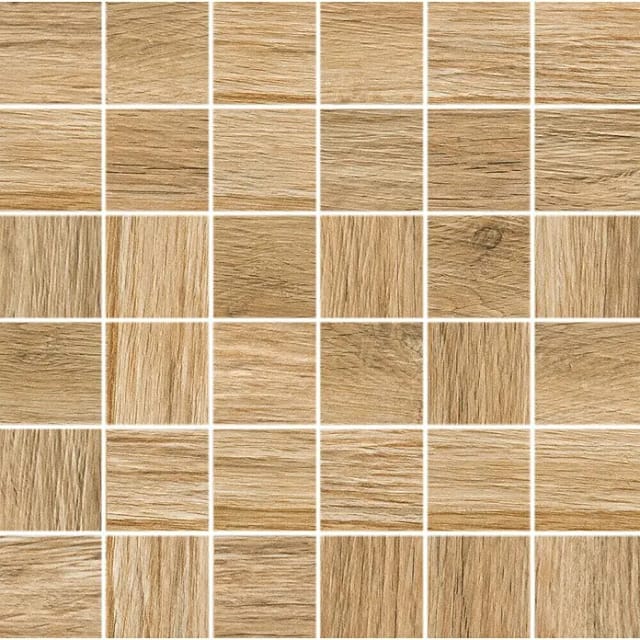 Mosaikfliese Oak Cream 30 cm x 30 cm