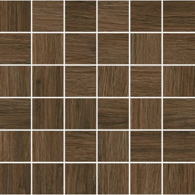 Mosaikfliese Oak Brown 30 cm x 30 cm
