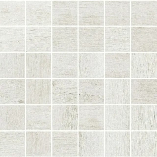 Mosaikfliese Oak White 30 cm x 30 cm