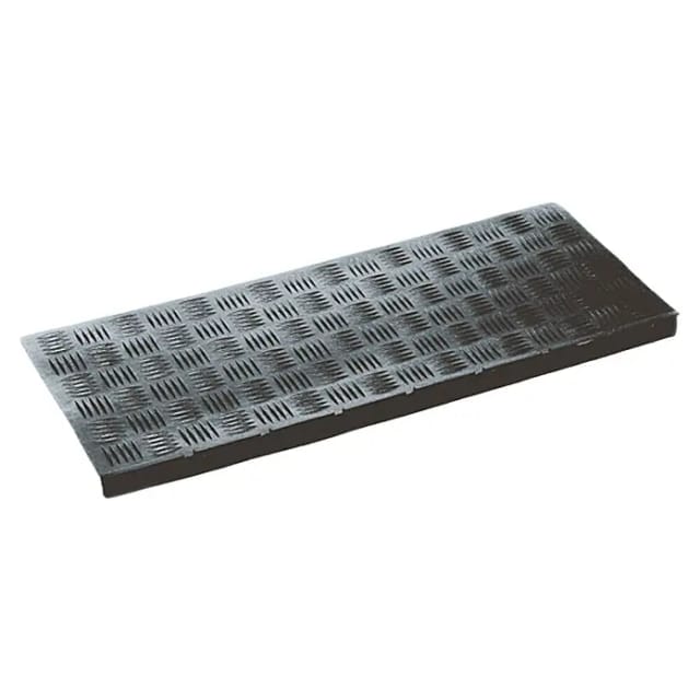 Astra Gummi-Stufenmatte Imperial Schwarz 25 cm x 65 cm