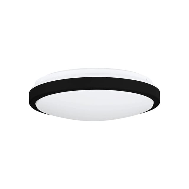 Eglo LED-Deckenleuchte Lezuza Ø 32,5 cm Weiß-Schwarz
