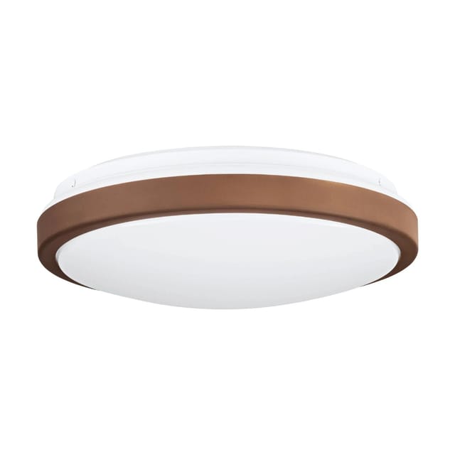 Eglo LED-Deckenleuchte Lezuza Ø 24,5 cm Mokka