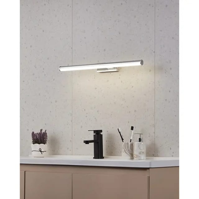 Eglo LED-Spiegelleuchte Vadumi 60 cm Chrom-Weiß