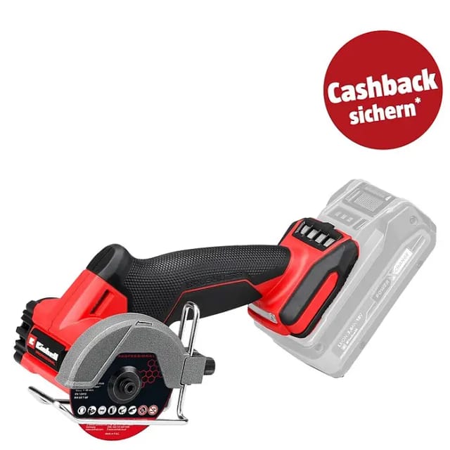 Einhell Akku-Trennschleifer Professional TP-CO 18/76-C Rot-Schwarz