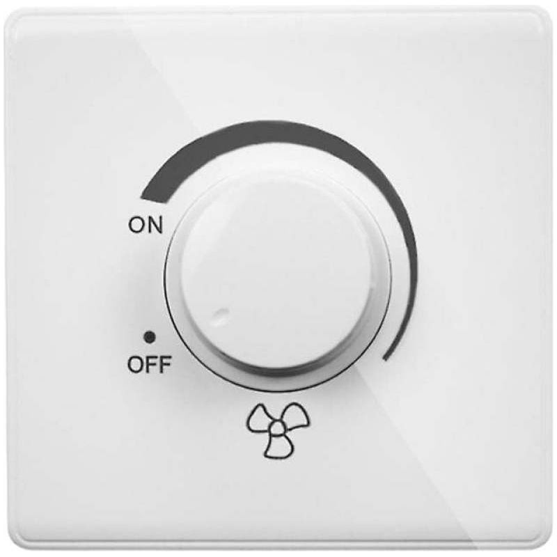 Drehzahlregler Für Deckenventilatoren – 220 V – 10 A – 15 W Bis 300 W – Weiß – 1 Stück