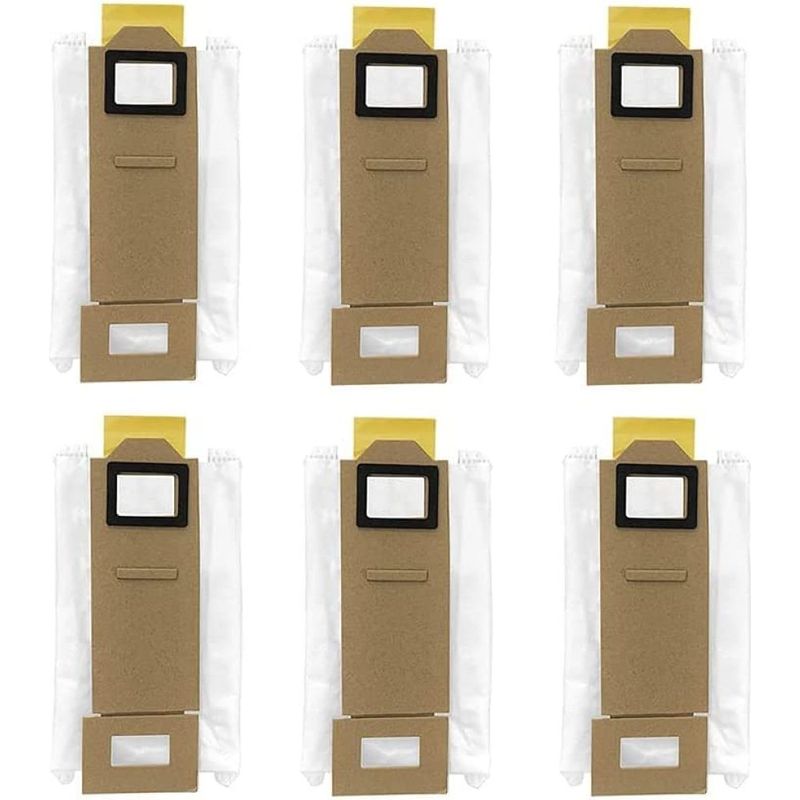 Staubbeutel - Für Roborock Saugroboter S7, S7 Plus, S7 Maxv, S7 Maxv Plus, S7 Maxv Ultra, T7 Plus - 6 Stück