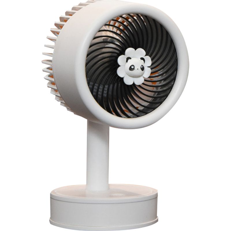 Usb-tischventilator – Leiser, Rotierender, Tragbarer Ventilator Für Zuhause, Büro Und Reisen – 1 Stück
