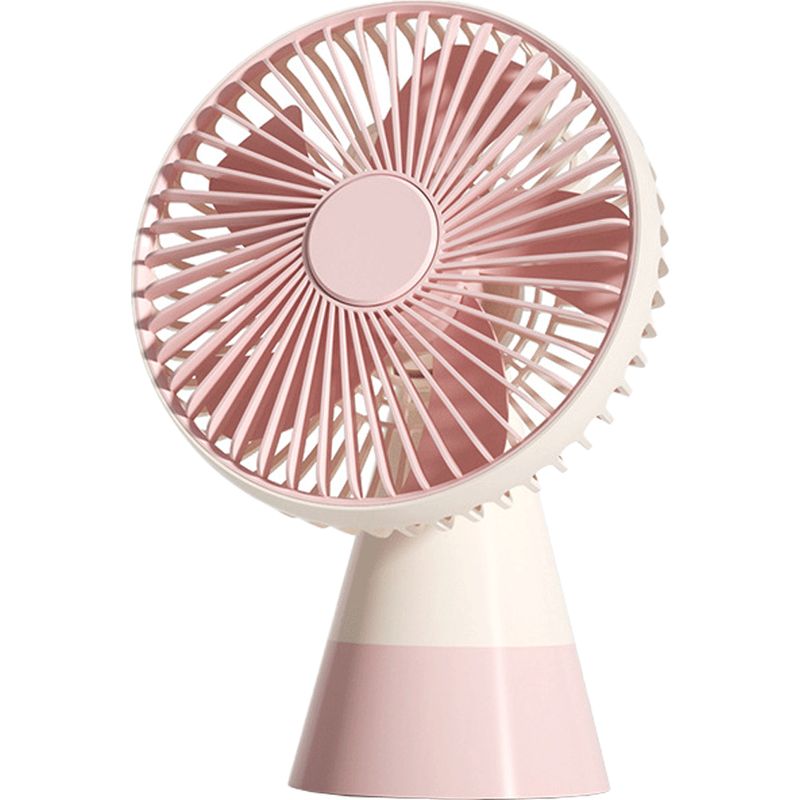 Faltbarer Tischventilator – Usb-aufladbar – Bürstenlos – Leise – Für Büro Und Schlafzimmer – 1 Stück