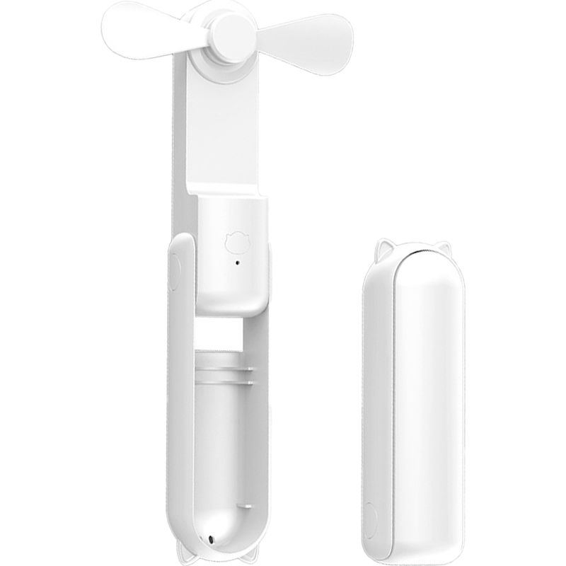Tragbarer, Faltbarer Ventilator – Mini-usb-ventilator Mit Ladefunktion – Für Outdoor-aktivitäten, Büro Und Reisen – 1 Stück