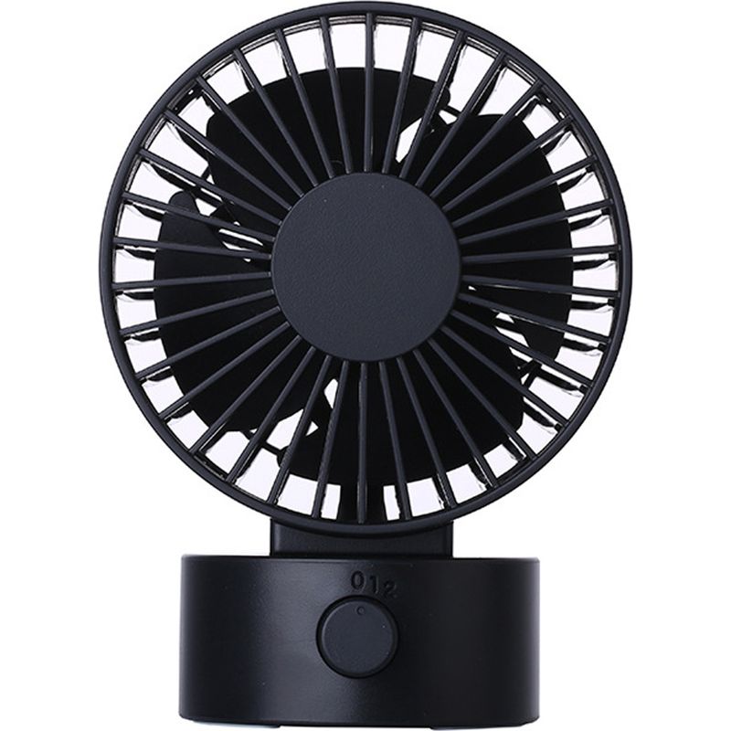 Usb-ventilator – 2 Geschwindigkeitsstufen + Leiser Modus – 30° Neigungswinkel Verstellbar – Abnehmbares Schutzgitter – Rutschfester Standfuß – Für Büro Und Innenräume – 1 Stück