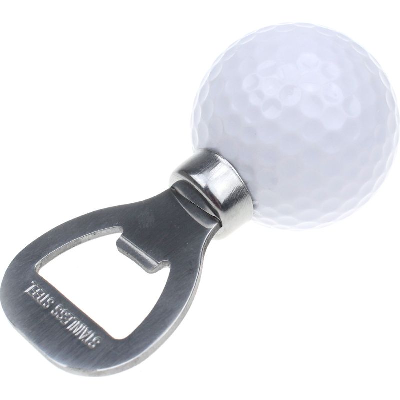 Flaschenöffner In Golfballform – Edelstahl – Für Golf- Und Bierliebhaber – 1 Stück