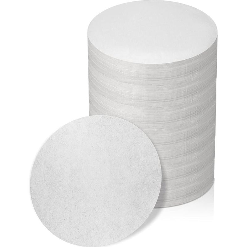Runde Kaffeefilter – Einweg-kaffeefilter Aus Ungebleichtem Papier – Kompatibel Mit Kaffee- Und Espressomaschinen – 500 Stück